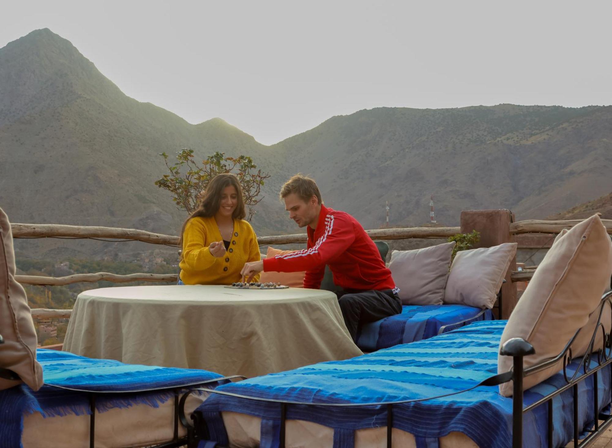 Aux Lumieres Du Toubkal Light Of Toubkal Hotel Imlil  Bagian luar foto